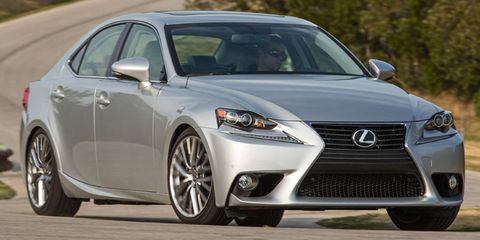 The redesigned 2014 Lexus IS sedan will challenge the likes of the BMW 3-series and Acura TL.