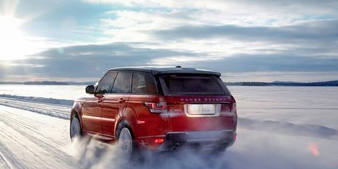 The Land Rover Range Rover Sport offers supercharged V6 and V8 engines.