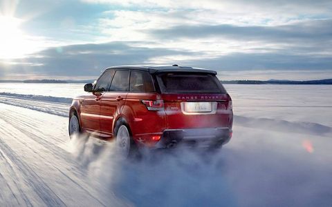 The Land Rover Range Rover Sport offers supercharged V6 and V8 engines.