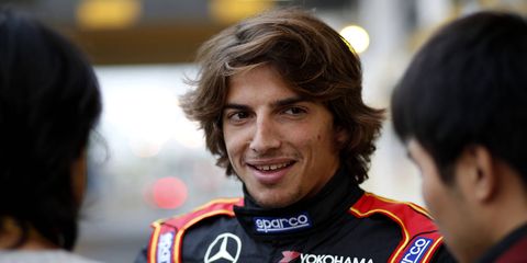 Merhi finished third in the 2014 Renault Formula 3.5 Series.