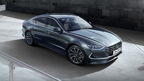 The 2020 Hyundai Sonata will come with the company's new lighting package, which will probably spread across its stable of cars and crossovers.