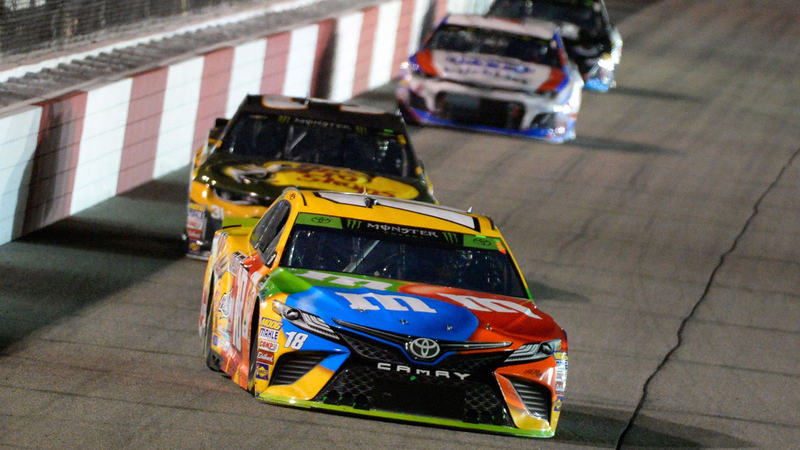 Nascar Cup Richmond Race Results Kyle Busch Holds Off Kevin Harvick For Playoff Win