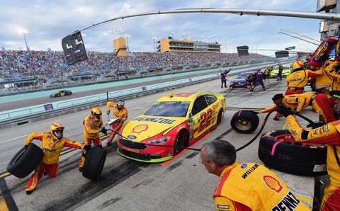 Sights from the NASCAR action at Homstead-Miami Speedway, Sunday Nov. 18, 2018.
