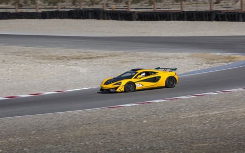 McLaren Special Operations special edition 570s' stretching their legs on the track
