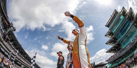 Hélio Castroneves came up just short in his pursuit of a fourth Indianapolis 500 victory.