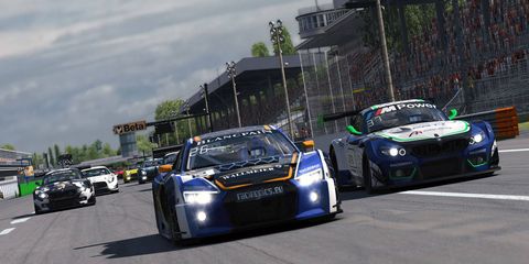 IRacing enthusiasts compete online against other gamers. Do well, and a gamer can move up to the next series.