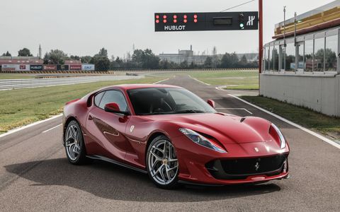 The front-engine Ferrari was fantastic on track, better than its predecessor, the F12.