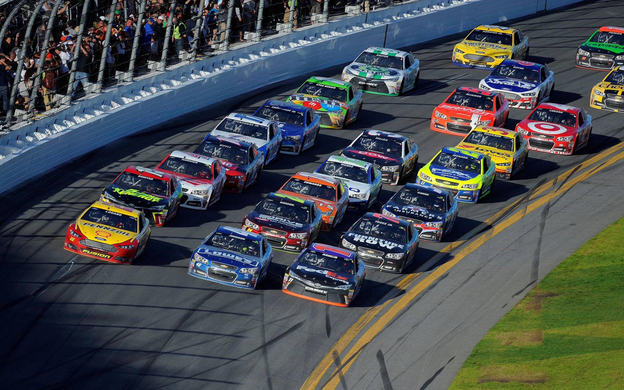 Complete 2015 NASCAR Sprint Cup Series Daytona 500 results