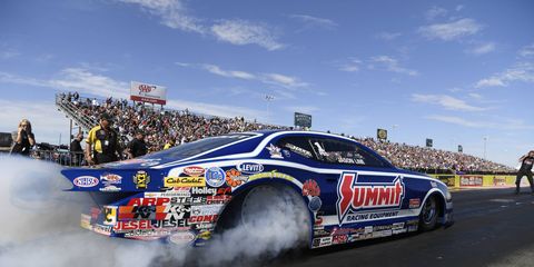 Jason Line and the rest of the NHRA Pro Stock category will continue to battle in 16-driver elimination brackets in 2018.