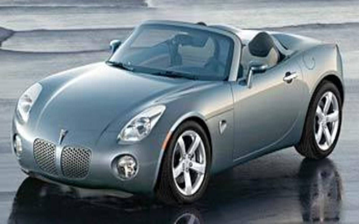 2006 Pontiac Solstice: GM blasts past apogee en route to production ...