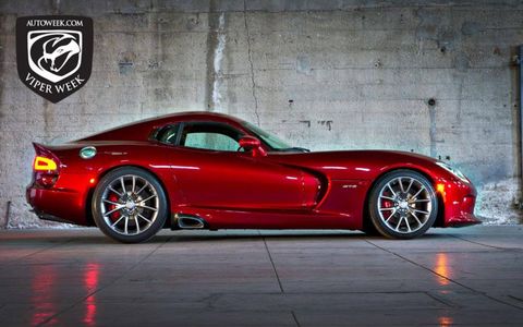 SRT's new Viper debuted at the New York auto show. Visit autoweek.com/viperweek for details on the new Viper.