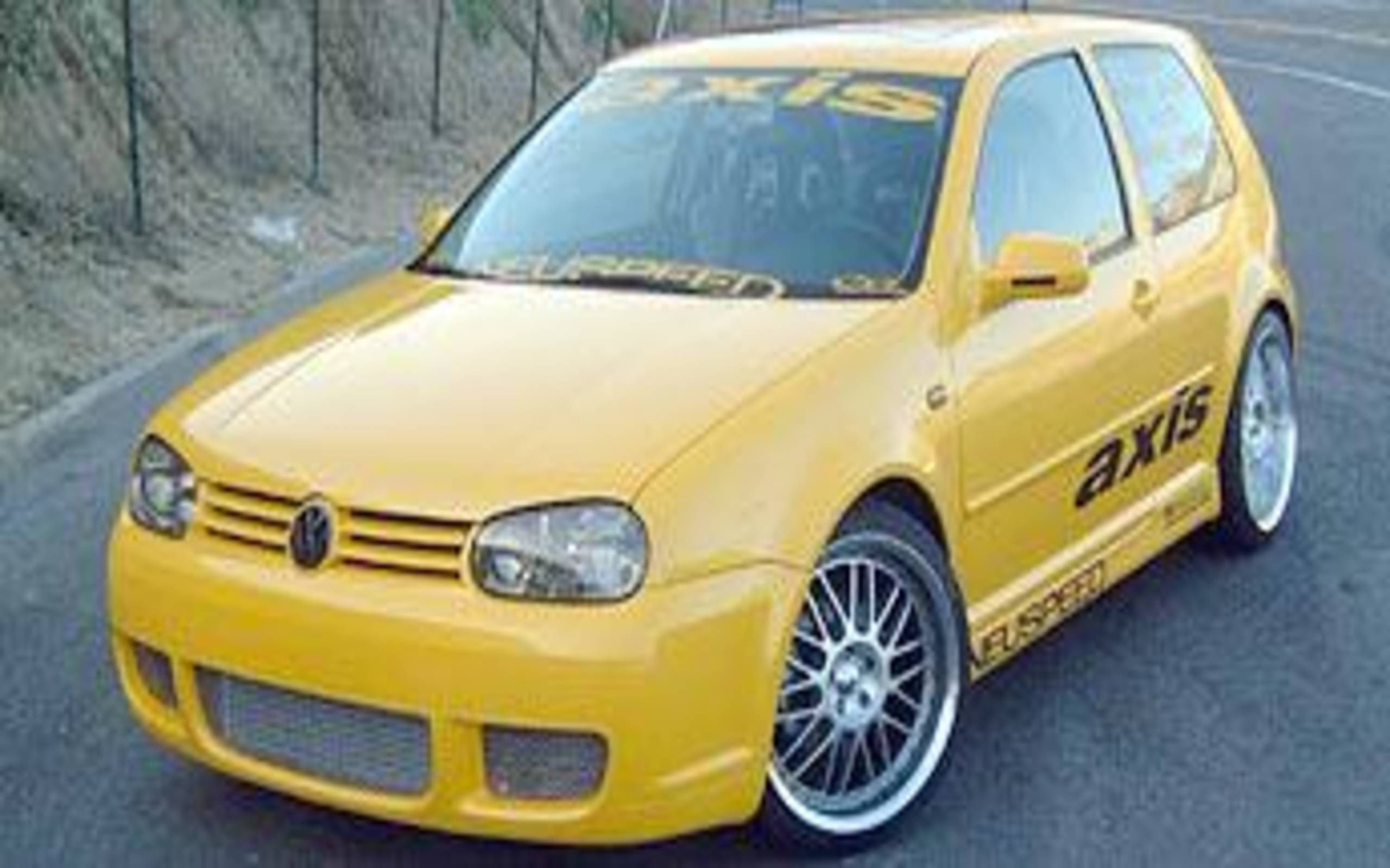 Axis Sport Tuning VW Golf GTI: Screaming Yellow Zonker