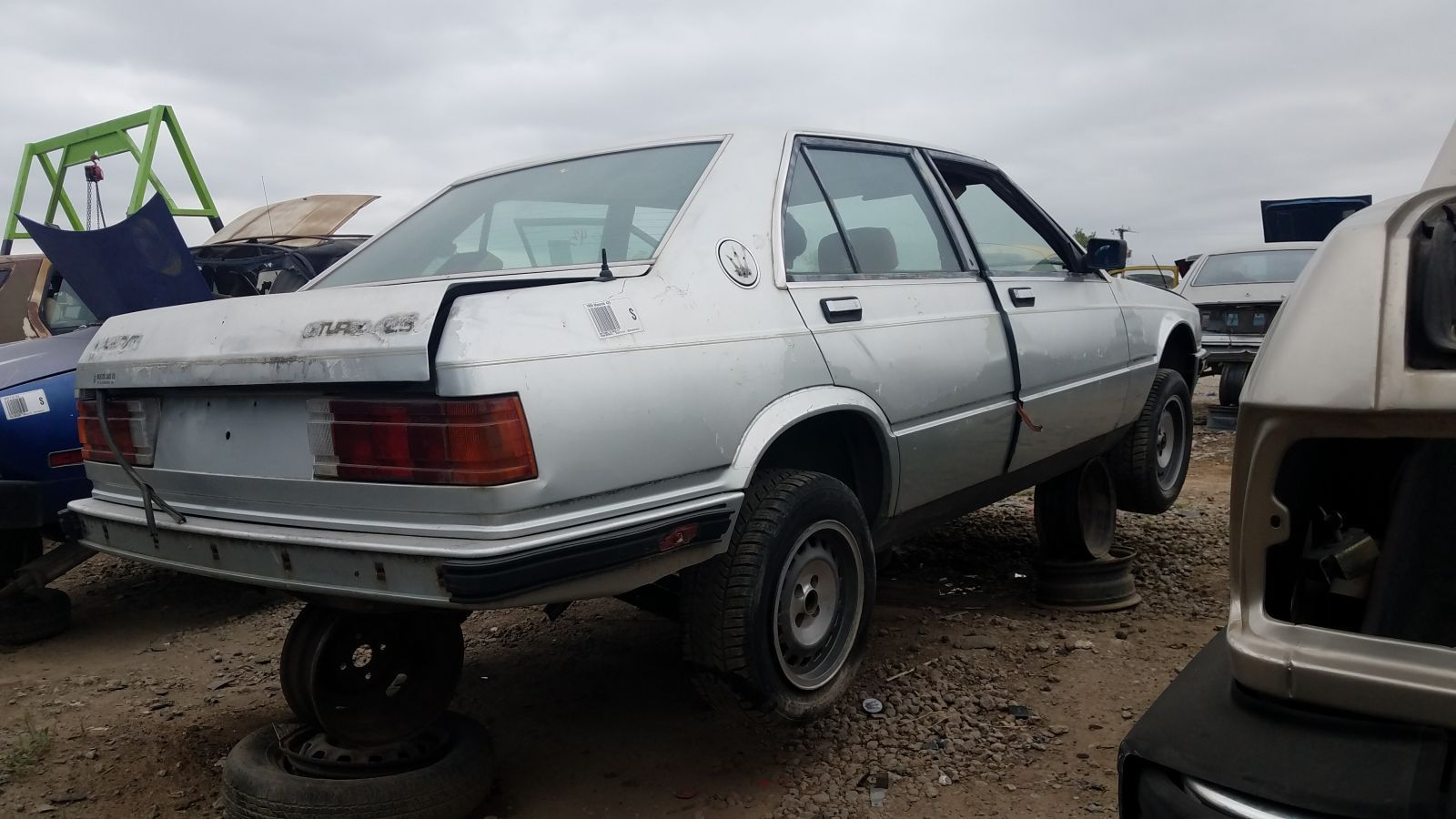 Junked 1986 Maserati Biturbo 425