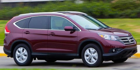 The Honda CR-V was redesigned for the 2012 model year.