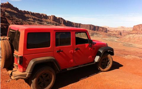 You can go anywhere in a Jeep.