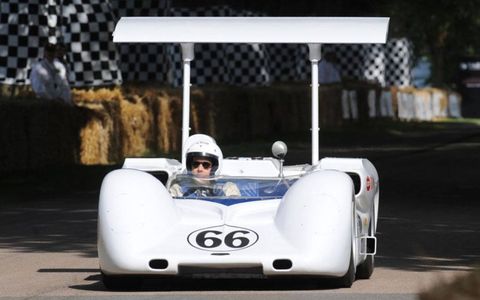 The Chapparal at the Goodwood Festival of Speed in England in 2011.