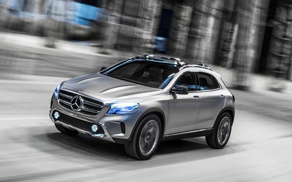 Mercedes-Benz GLA concept revealed before Shanghai motor show