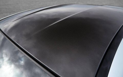 A carbon fiber-reinforced roof doesn't help the BMW M6 Gran Coupe cut its curb weight all that much, but we like to think it helps with handling.