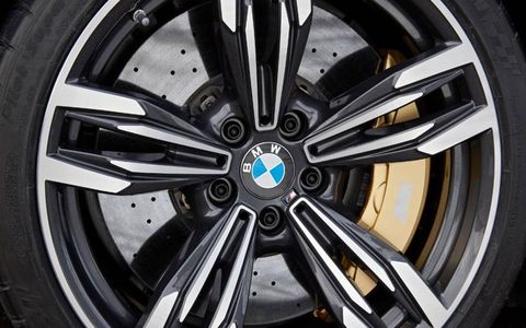 The BMW M6 Gran Coupe gets a set of 20 inch wheels.