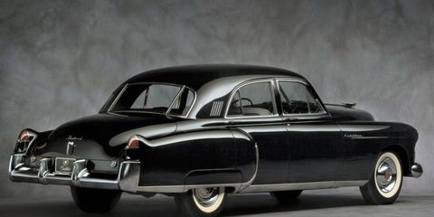 Cadillac's tail fins grew through the 1950s and became a staple of the Cadillac brand.