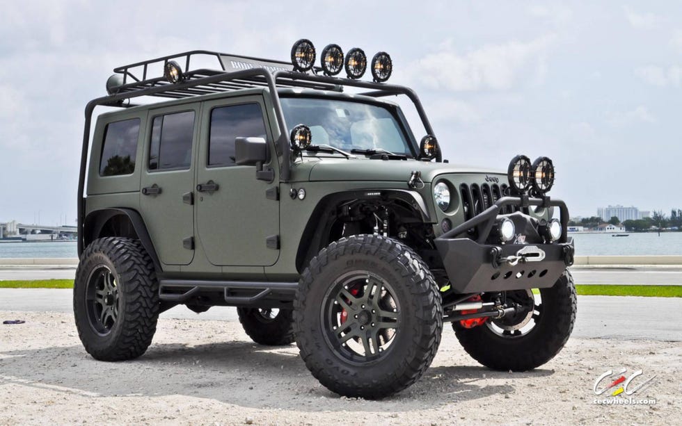 CEC Wheels modified Jeep Wrangler