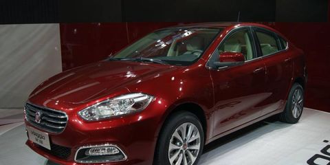 Fiat introduced the Viaggio at the Beijing motor show.