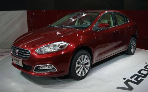 Fiat introduced the Viaggio at the Beijing motor show.