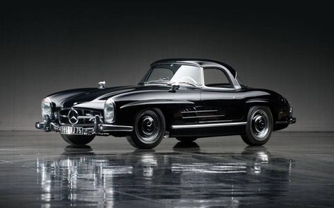 The Don Davis collection features not one, but two Mercedes-Benz gullwings.