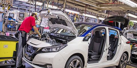 Nissan had halted car production in Japan for two weeks to retrain inspectors and to bring inspection guidelines into compliance with Japan's transport ministry regulations.