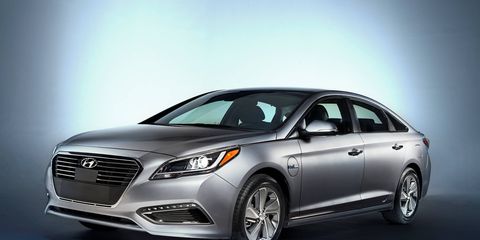 The 2016 Hyundai Sonata Plug-in Hybrid was introduced at the Detroit auto show