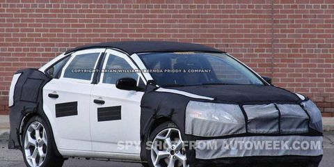 Spied: 2013 Ford Fusion