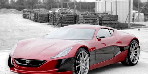 The Rimac sells for $980,000.