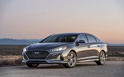 The 2018 Hyundai Sonata redesign is more aggressive than the last, but not as wild at the 2009 restyle.