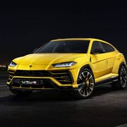 Land vehicle, Vehicle, Car, Automotive design, Yellow, Performance car, Sport utility vehicle, City car, Sky, Luxury vehicle, 