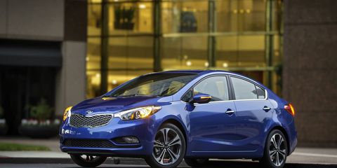 The second-generation Kia Forte has been on sale since 2013.
