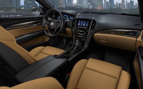 The interior of the 2013 Cadillac ATS is simply divine luxury.