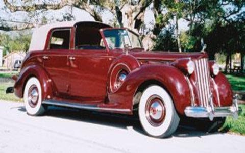 1939 Packard Model 1708 Brunn All Weather Cabriolet Paradise For The Pavement