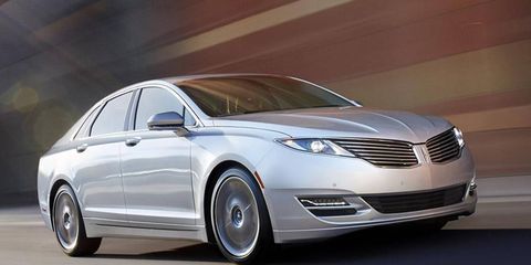 Lincoln's 2013 MKZ Hybrid is a fine-looking vehicular product.