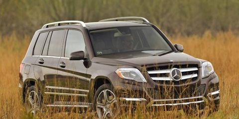 The GLK&#8217;s refresh for the 2013 model year included a major interior makeover and some exterior changes.