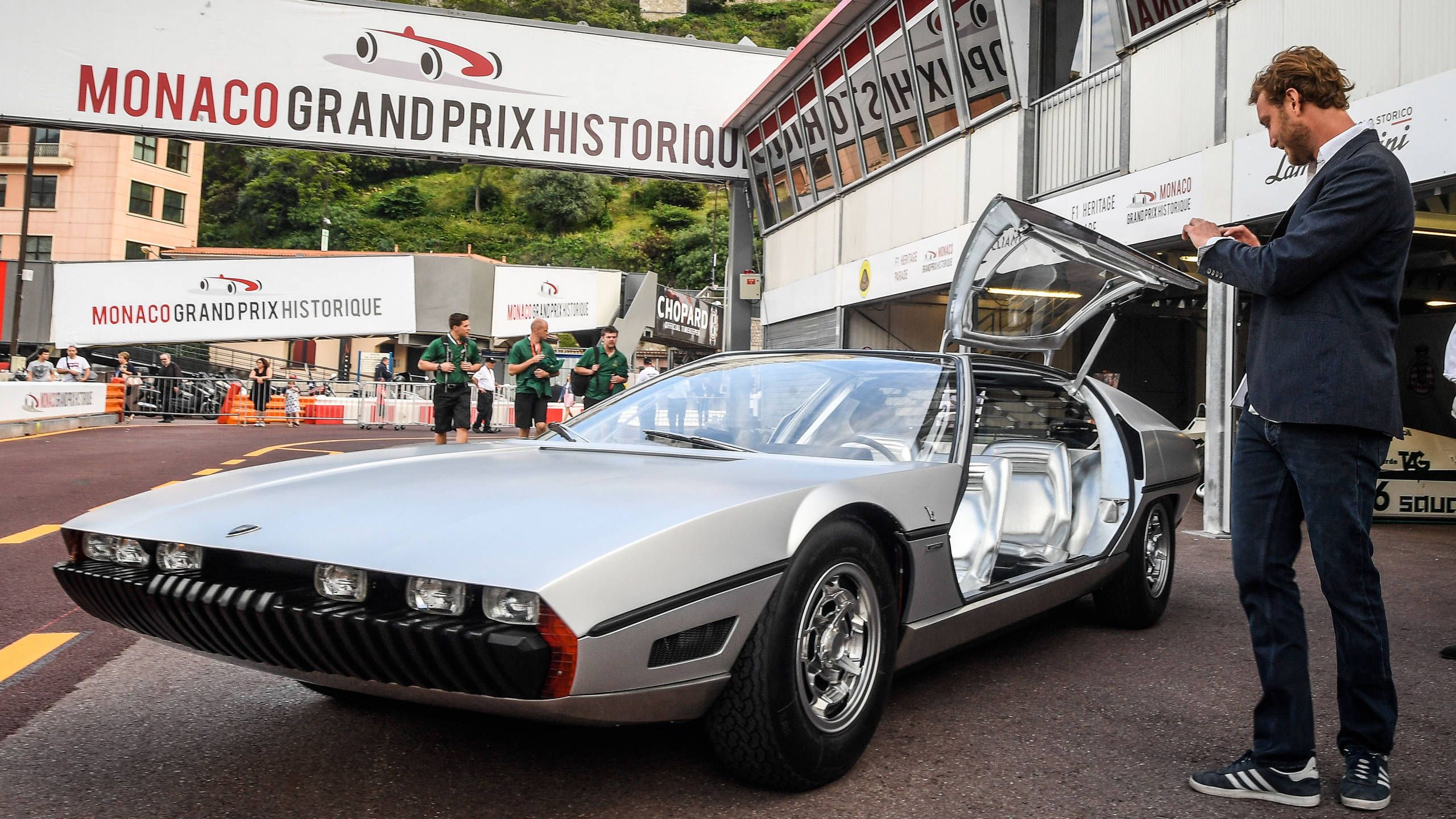 The Lamborghini Marzal returns to Monaco