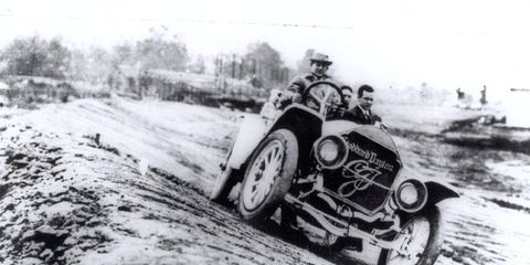1911 Stoddard-Dayton driven by Carl G. Fisher