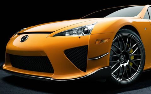 he result is that the &#8217;Ringed-out LFA gets an extra 10 hp, bringing output to 562 hp from the 4.8-liter V10. Shifts are quickened to 0.15 second, 0.05 second faster than the regular model.