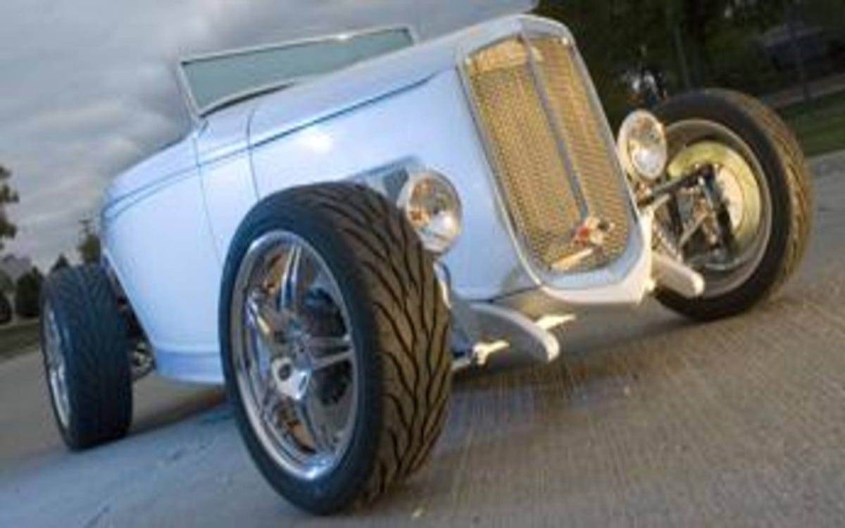 hot rod leno talk show host teams with gm to build high powered bowtie deuce hot rod leno talk show host teams with