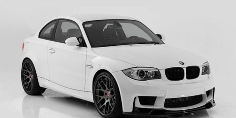 Vorsteiner offers a front lip, rear diffuser, exhaust and wheels for the BMW 1M.