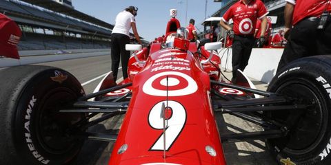 2012 IndyCar practice at Indianapolis: Scott Dixon