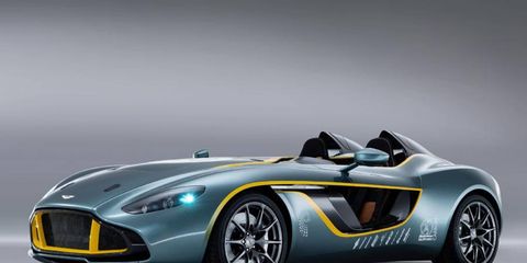 The Aston Martin CC100 debuted at the 24 Hours of Nurburgring
