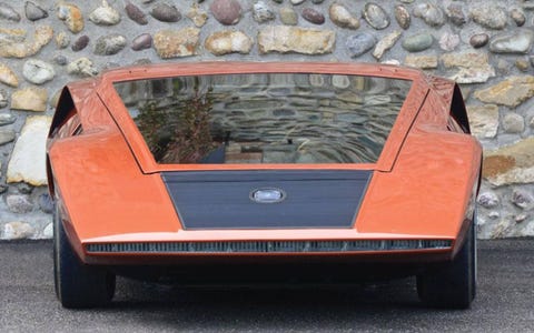 One Of A Kind 1970 Lancia Stratos Hf Zero Set For Auction At Lake Como