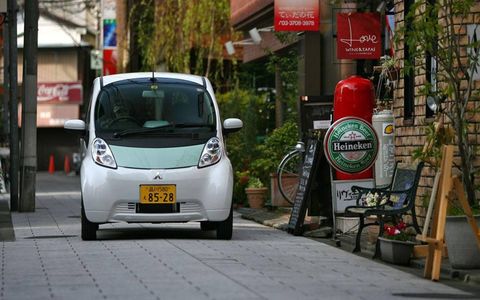 For our road test, we borrowed an i-MiEV in Tokyo, using it day and night for a week as we would any other car in an urban setting.