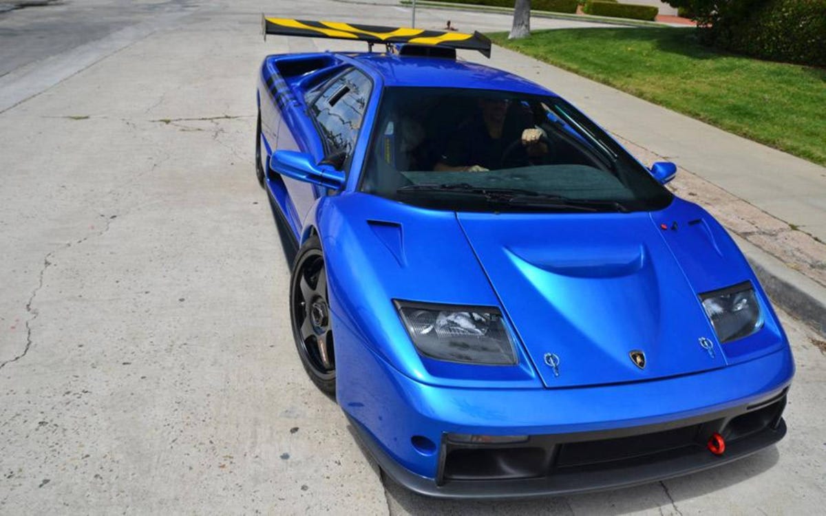 Monterey Blue Lamborghini GT-R