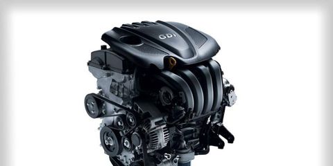 The 2.4 liter engine pumps out 198 hp mated to a six-speed automatic